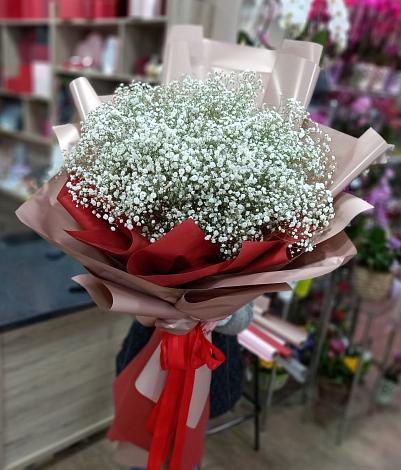 Букет цветов из: Гипсофила в Фоминское